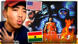 darkovibes u0026 sarkodie problems lyrics video american reaction ghana music us usa reacts