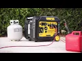 Champion 5500-Watt Electric Start Dual Fuel Inverter Generator with CO Shield Model 201273