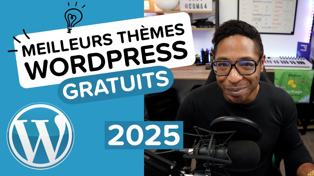Tutoriels Les Meilleurs Thèmes WordPress GRATUITS pour 2025 que Vous Devez Absolument Connaître !