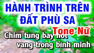 Download Karaoke Hành Trình Trên Đất Phù Sa Tone Nữ Nhạc Sống Cha Cha | Hoài Phong Organ MP3