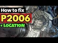 P2006 p2006 intake manifold runner stuck closed code p2006 p2006 obd2 dtc p2006