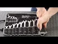 Klutch Metric Combination Wrench Set - 16-Pc