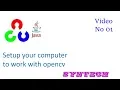 opencv installation tutorial - opencv tutorial with java