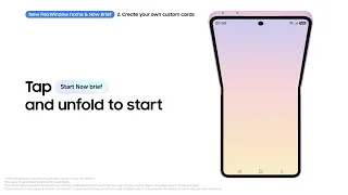 How to use New FlexWindow and Now Brief| Galaxy AI | Galaxy Z Fold8 Ultra, Fold8 and Flip8 | Samsung