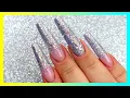 Easy Acrylic Nail Design Long Coffin