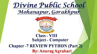 Class - 8 Subject