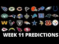 2022 WEEK 11 NFL PREDICTIONS