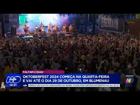 Oktoberfest 2024: contagem regressiva para a maior festa alemã do Brasil