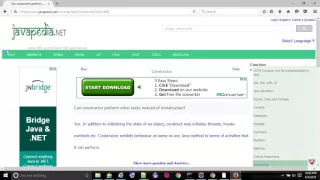Can constructor perform other tasks instead of initialization - javapedia net