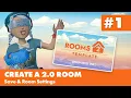 Create A 2 0 Room Save Room Settings
