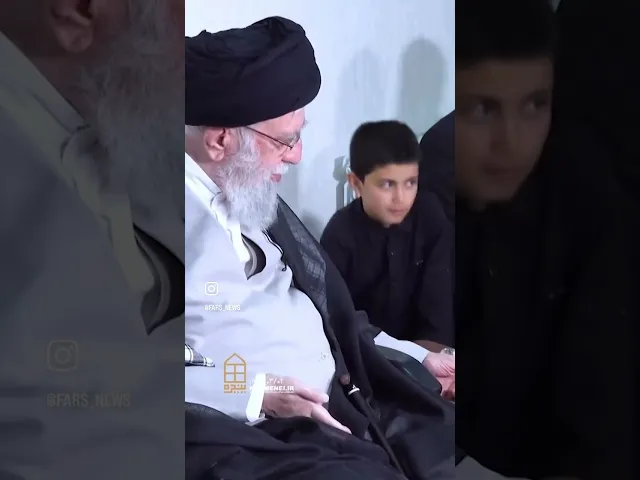 ⁣عاجل … المرشد الايراني يزور منزل رئيس الجمهورية