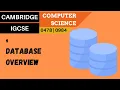105 CAMBRIDGE IGCSE 0478-0984 9 Database overview
