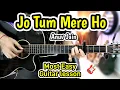 Download Lagu Jo Tum Mere Ho - Anuv Jain - Super Easy Guitar Lesson - Chords + Strumming Beginners