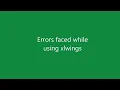5 Most common problems faced by xlwings users