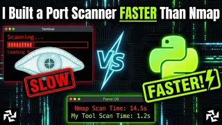 I Built a Port Scanner Faster Than Nmap Python Socket