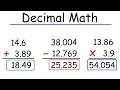 Math - Decimal Arithmetic