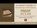 Download Lagu Evangelielezing van vandaag \u0026 katholieke reflectie • Vrijdag 4 juli 2025. Onafhankelijkheidsdag