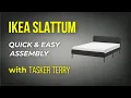 IKEA SLATTUM Bed Frame Assembly Guide 2026 Step-by-Step with Tasker Terry