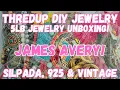 JAMES AVERY SILPADA 925 SILVER Thredup DIY 5lb Jewelry Jar Unboxing