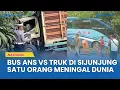 Download Lagu Kecelakaan Maut Bus ANS Bawa Puluhan Penumpang Tabrak Truk di Jalan Lintas Sumatera, 1 Tewas