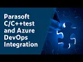 Parasoft test and Azure DevOps Integration