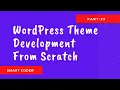 WordPress Theme Development tutorial from scratch Bangla Part 29 Menu