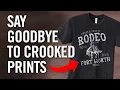 Frustrated with Crooked Prints Pro Tips for Perfect Heat Printing