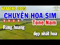 Download Lagu Chuyện Hoa Sim Karaoke Tone Nam ( Cm ) Nhạc Sống 2025 | Trọng Hiếu