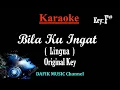 Download Lagu Bila Ku Ingat (Karaoke) Lingua/ Nada asli /Original/ Key F# /Male Key
