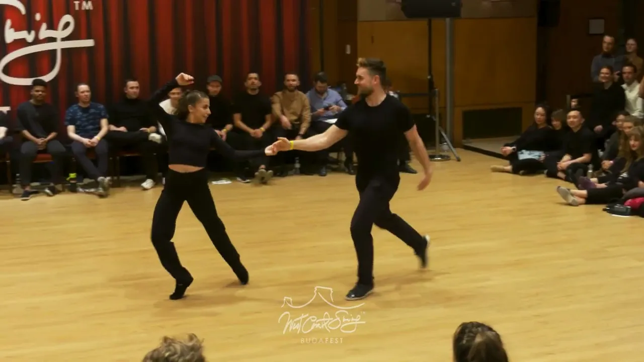 Rolf Eirik Hegrand & Laurena Houhou - 5th place All-Stars Jack&Jill Finals - Budafest 2024