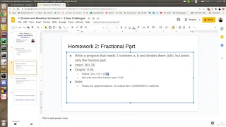 Division and Modulus Homework 1 Solutions Mastering 4 critical SKILLS using Python
