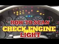 How to CHECK FAULT CODEs on INTERNATIONAL PROSTAR