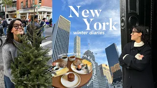 Download LIFE IN NYC | winter in the city \u0026 getting into the holiday spirit MP3