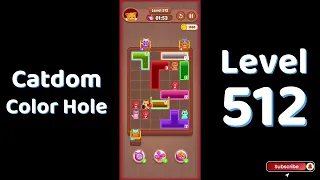 Catdom Color Hole Level 512 Screenshot