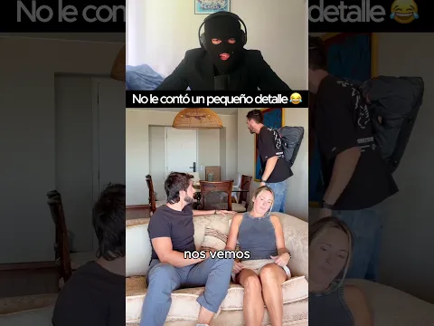 Se le olvidó decirle un pequeño detalle 😂