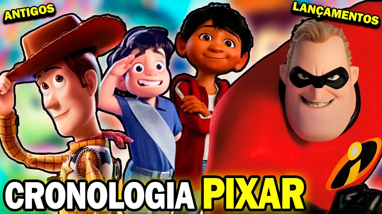 TODOS OS FILMES DA PIXAR! (Não perca os próximos em 2023)