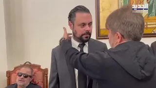 فيديو مؤثر لـ سلطان الطرب جورج وسوف بعد رحيل ابنه وديع قاسية كتير عليي و عابد فهد يواسيه 