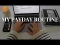 How I Budget my Paychecks paycheck breakdown bi-weekly budget with me more
