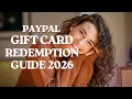 PayPal GiftCard Redemption Guide 2026 Fast Easy Method That Actually Works