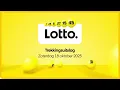 Lotto trekkingsuitslag 18 oktober 2025