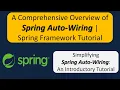 A Comprehensive Overview of Spring Auto-Wiring Spring Framework Tutorial Spring Tutorial
