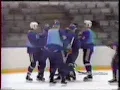 Goalie Billy Smith attacks teammate during practice
