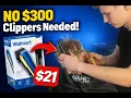 I BOUGHT THE BEST BARBER KIT FROM WALMART