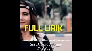 Download Eny Sagita - Sesuk Dino Minggu FULL Lirik Jawa MP3