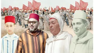 دكرى 46 المسيرة الخضراء صوت حسن ينادي بلسانك يا صحراء نشيد الوظني للمسيرة خضراء 