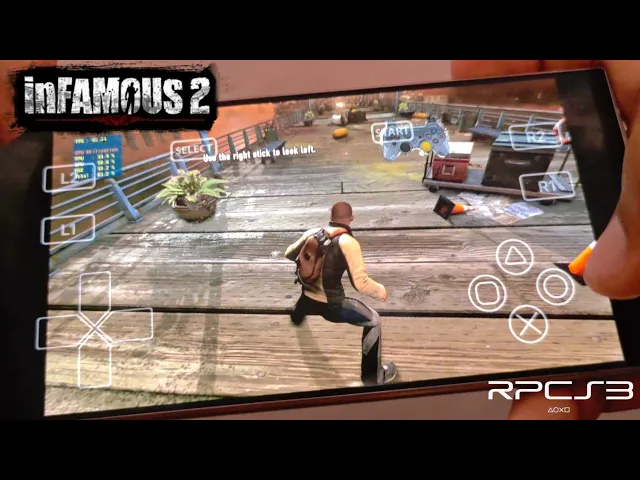 inFAMOUS 2 ! RPCSX Android ! Ps3 Emulator !