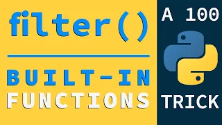Filter data using filter Python Built-in Functions