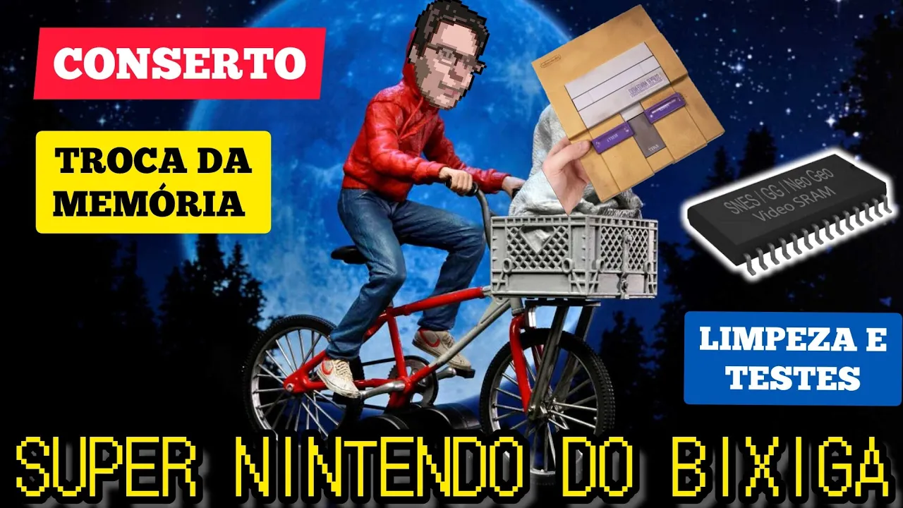 CONSERTO SUPER NINTENDO DA FEIRA DO BIXIGA !!!!!!