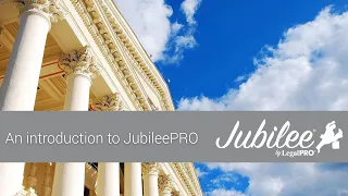 An Introduction to LegalPRO s online platform Jubilee Jubilee by LegalPRO Systems Inc