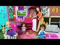Download Lagu Elsa and Anna Toddlers - Elsya tells a story - Barbie Dolls Story Box